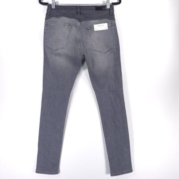 NWT AG ADRIANO GOLDSCHMIED CHEVRON‎ FARRAH High Rise Skinny Ankle Jeans Size 26 - Picture 3 of 14